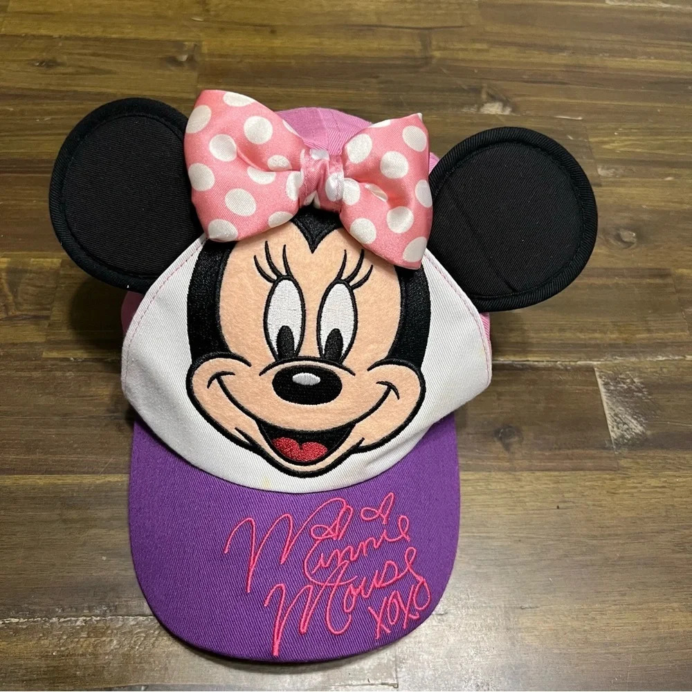 Disney Minnie Mouse Bow Infant Girls Hat